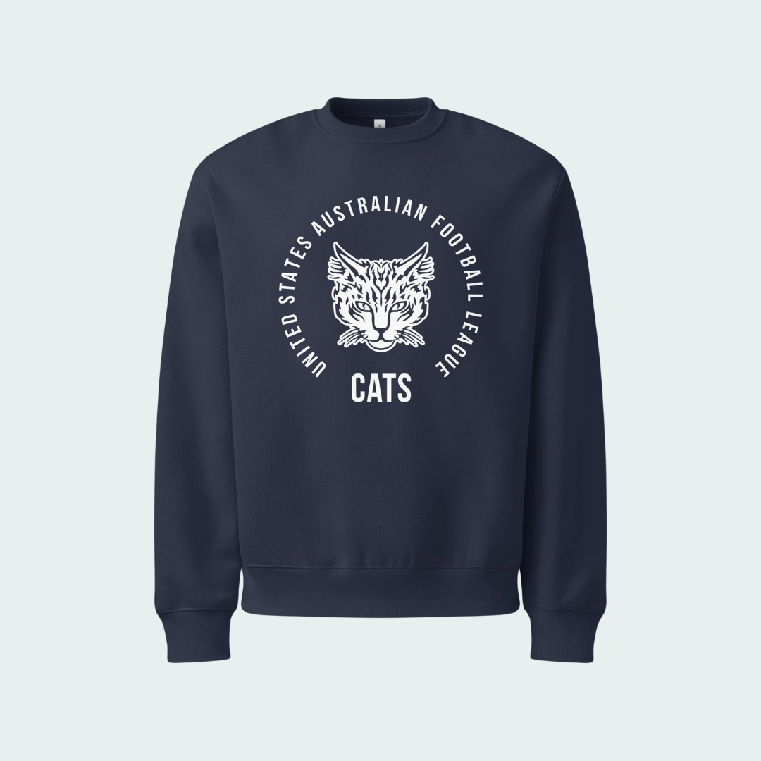 Oversized heavyweight sweatshirt Maine Logo