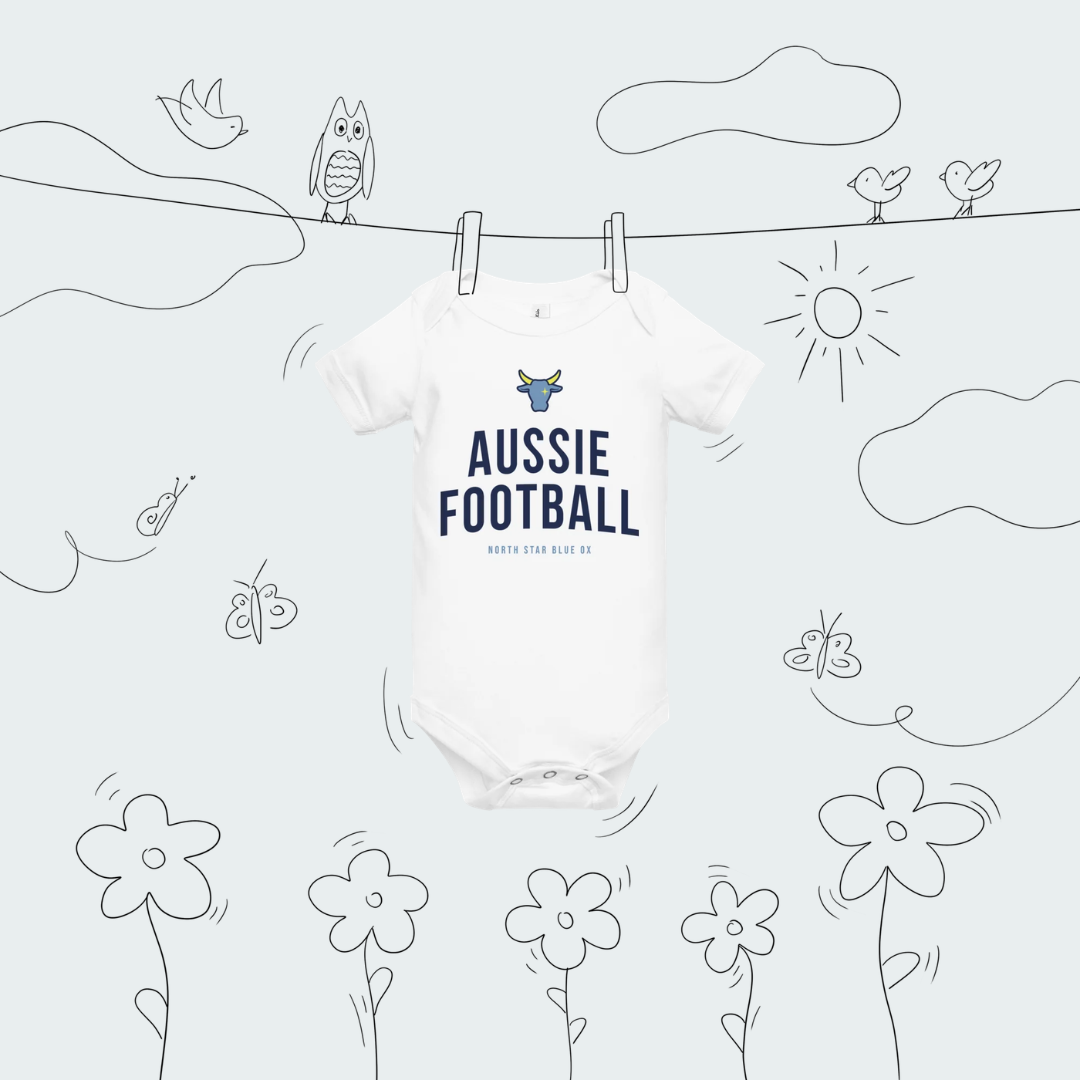 Baby short sleeve onesie North Star