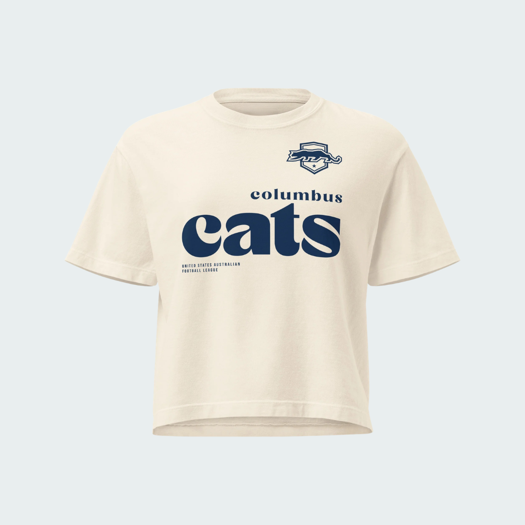 Women’s heavyweight boxy tee Columbus Splash