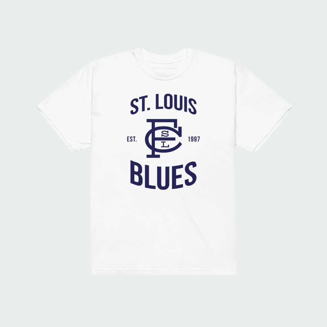 Unisex garment-dyed heavyweight t-shirt St. Louis Logo