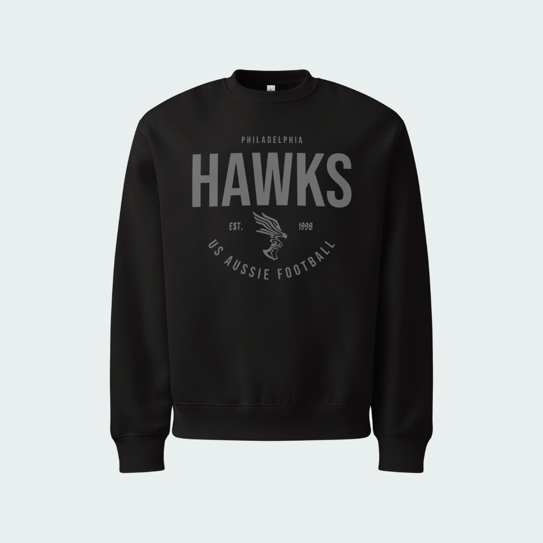 Oversized heavyweight sweatshirt