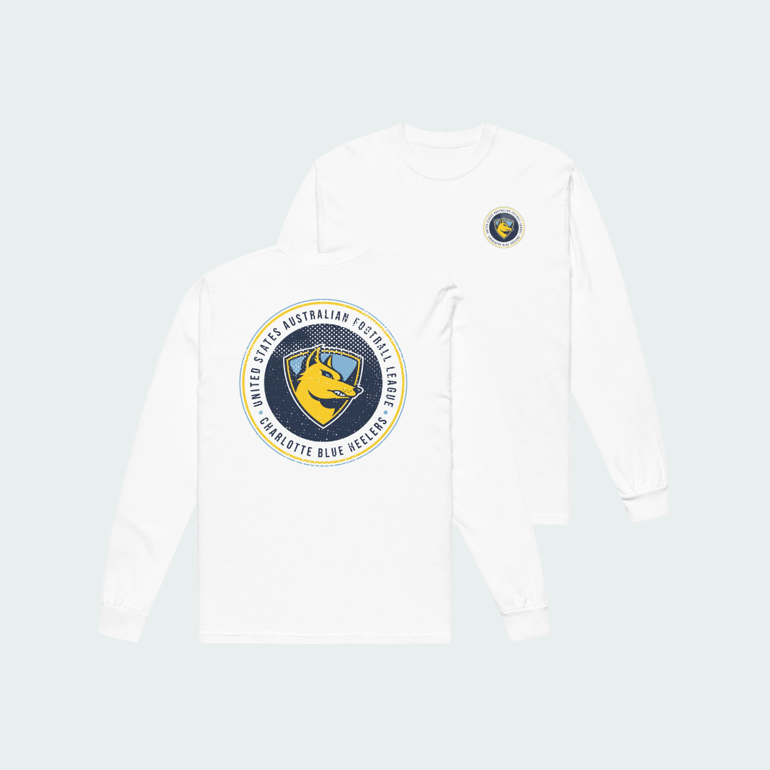 Garment-dyed heavyweight long-sleeve shirt