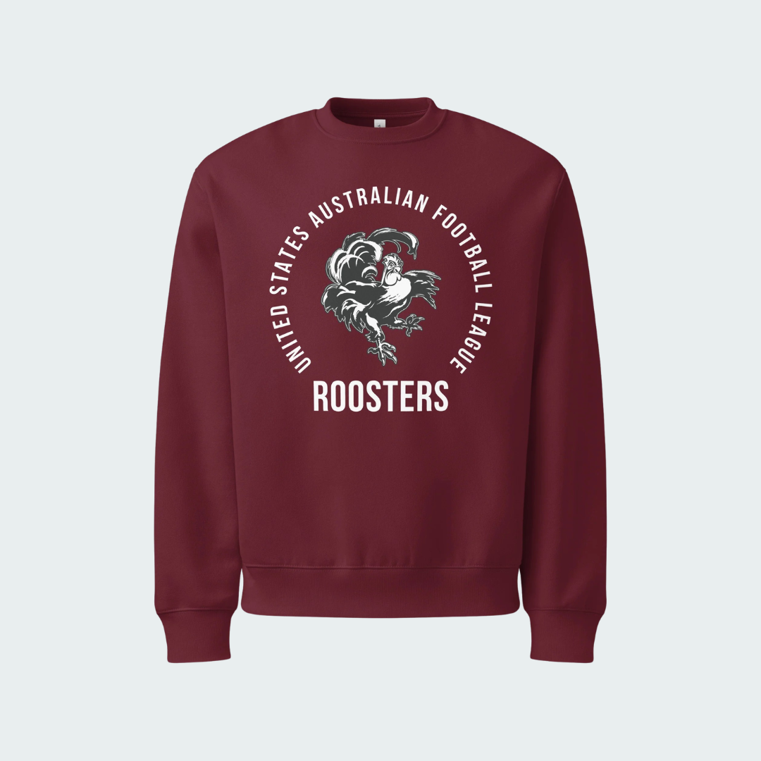 Oversized heavyweight sweatshirt Des Moines Logo