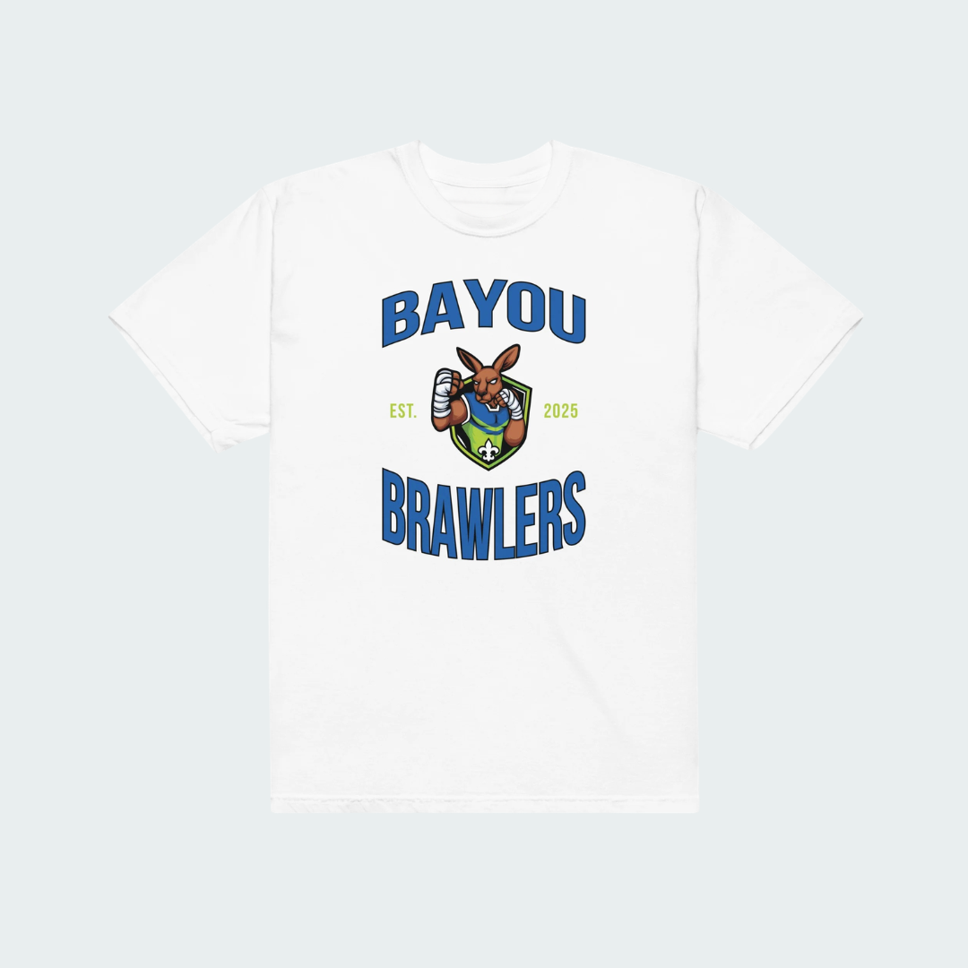 Unisex garment-dyed heavyweight t-shirt Bayou Logo