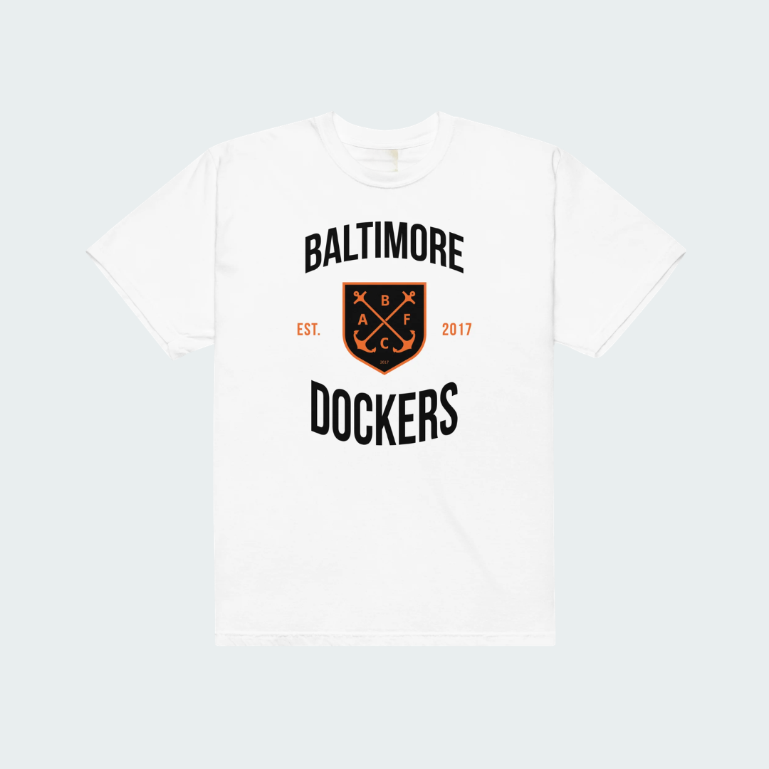 Unisex garment-dyed heavyweight t-shirt Baltimore Logo