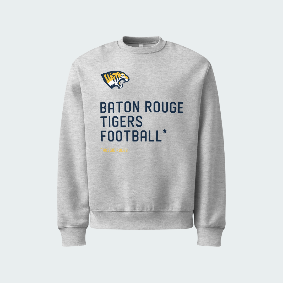 Oversized heavyweight sweatshirt