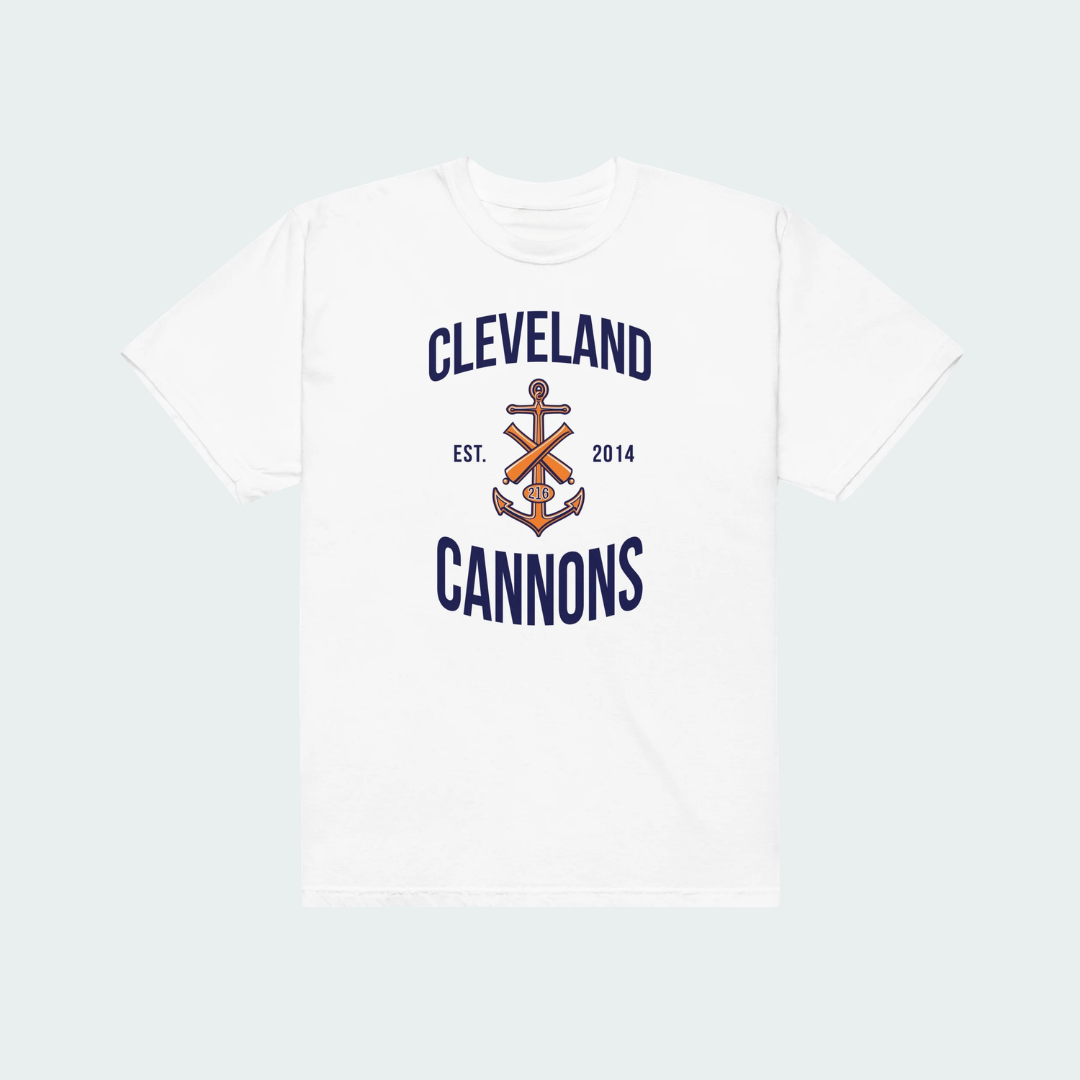 Unisex garment-dyed heavyweight t-shirt Cleveland Logo