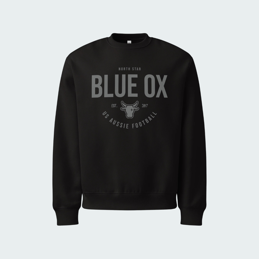 Oversized heavyweight sweatshirt