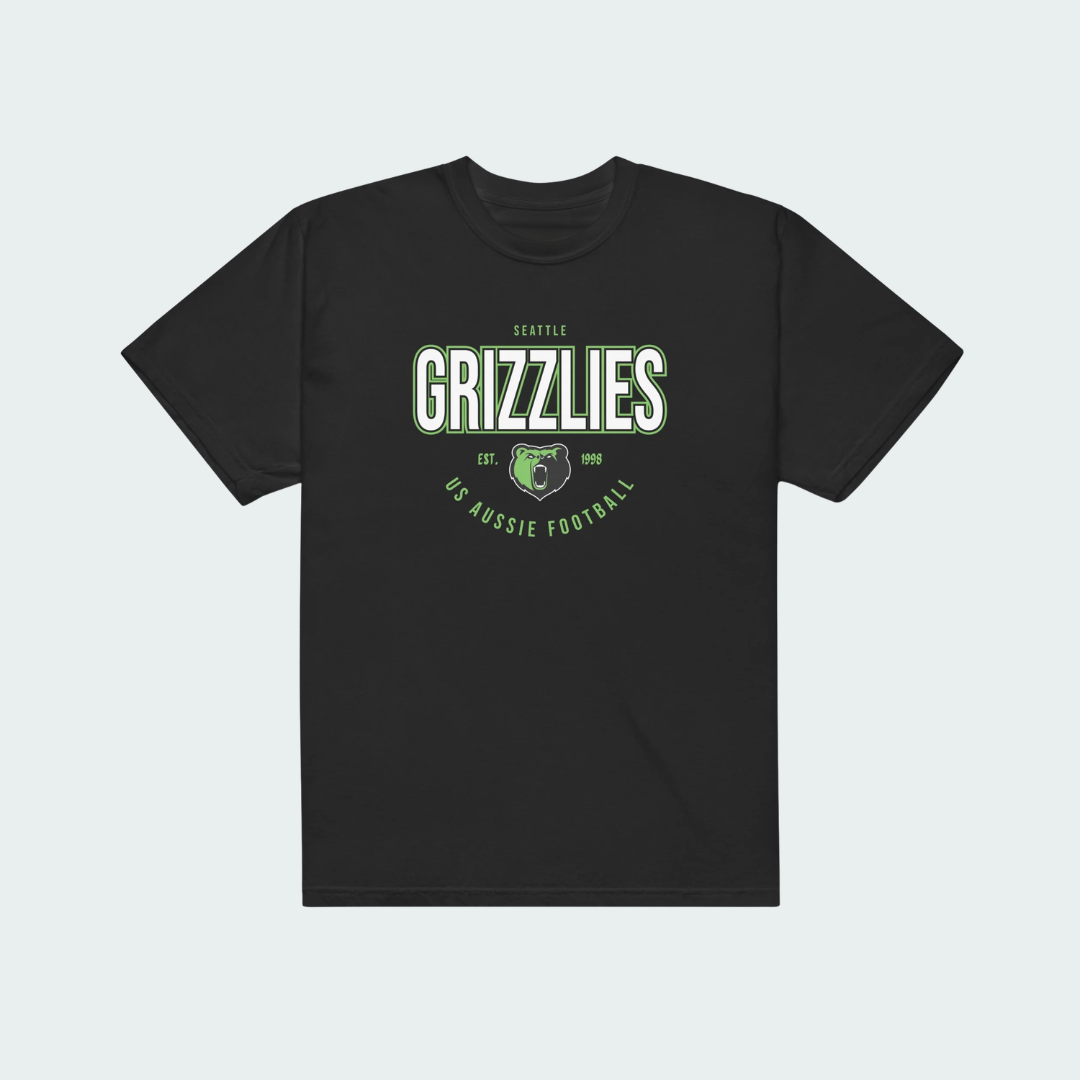 Unisex garment-dyed heavyweight t-shirt Seattle Plate