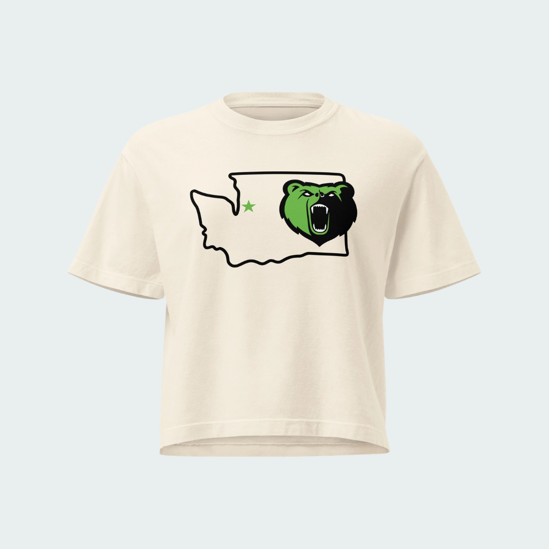 Women’s heavyweight boxy tee Seattle