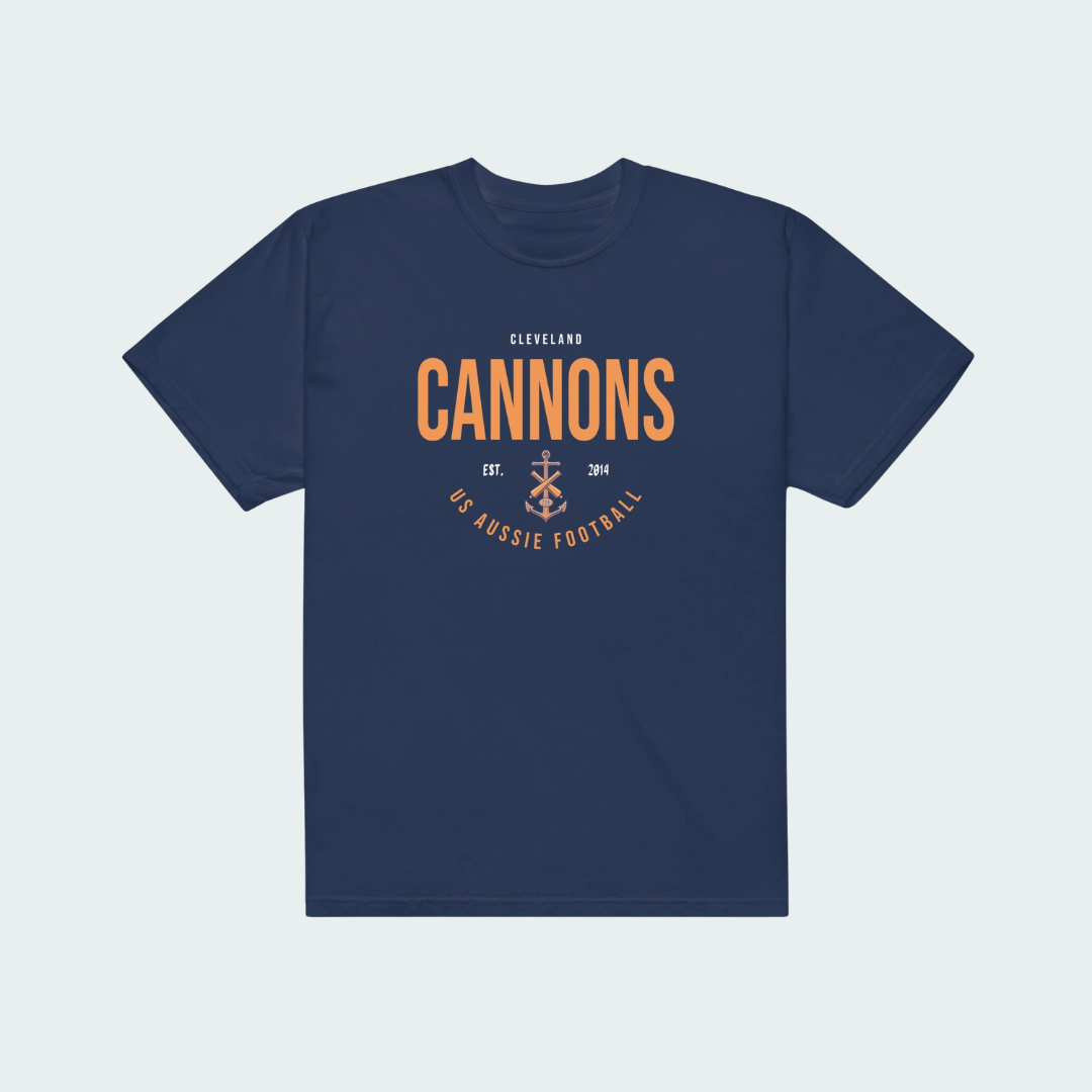 Unisex garment-dyed heavyweight t-shirt Cleveland Plate