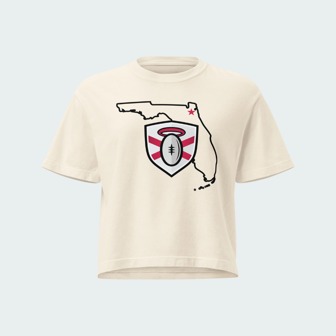 Women’s heavyweight boxy tee Jacksonville