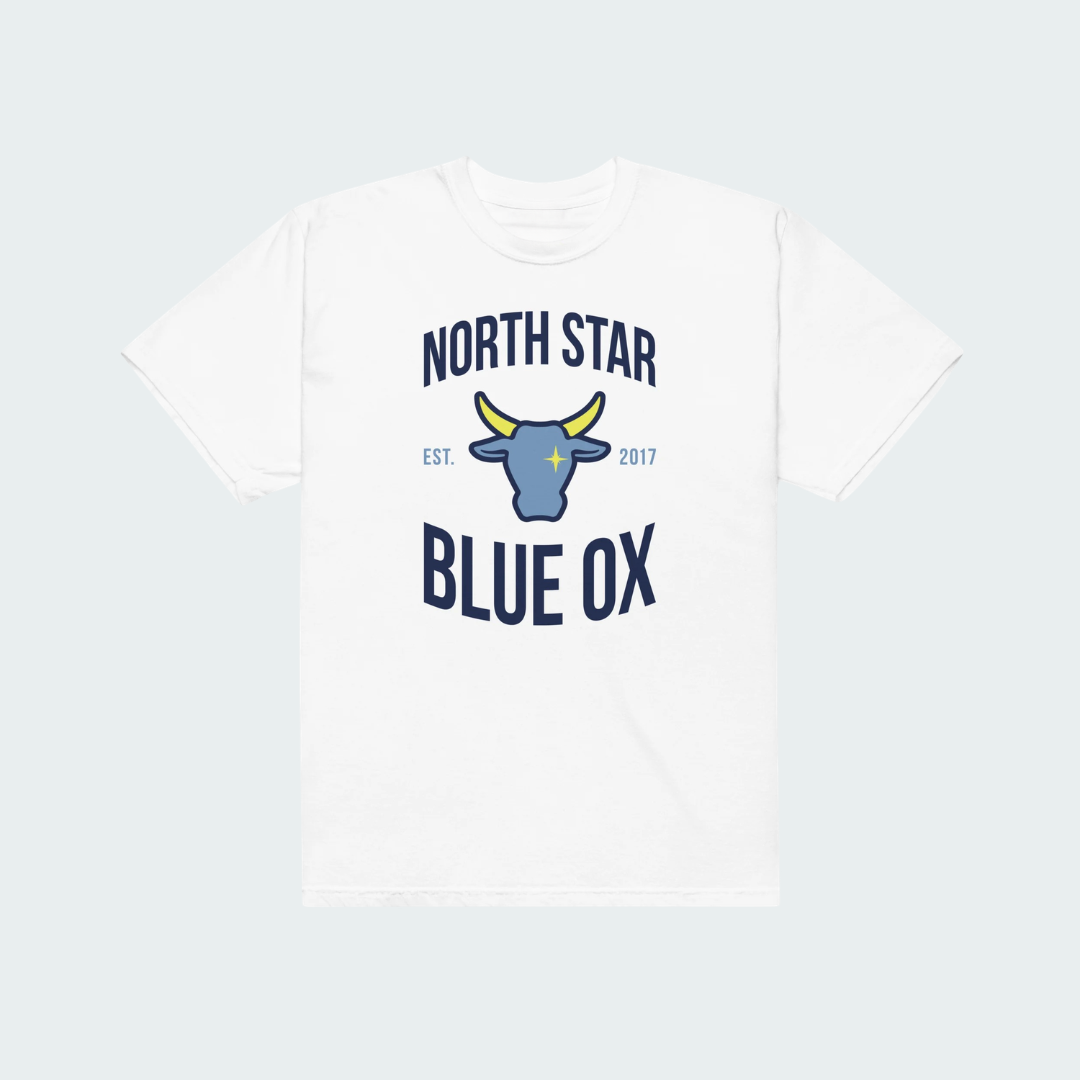 Unisex garment-dyed heavyweight t-shirt North Star Logo