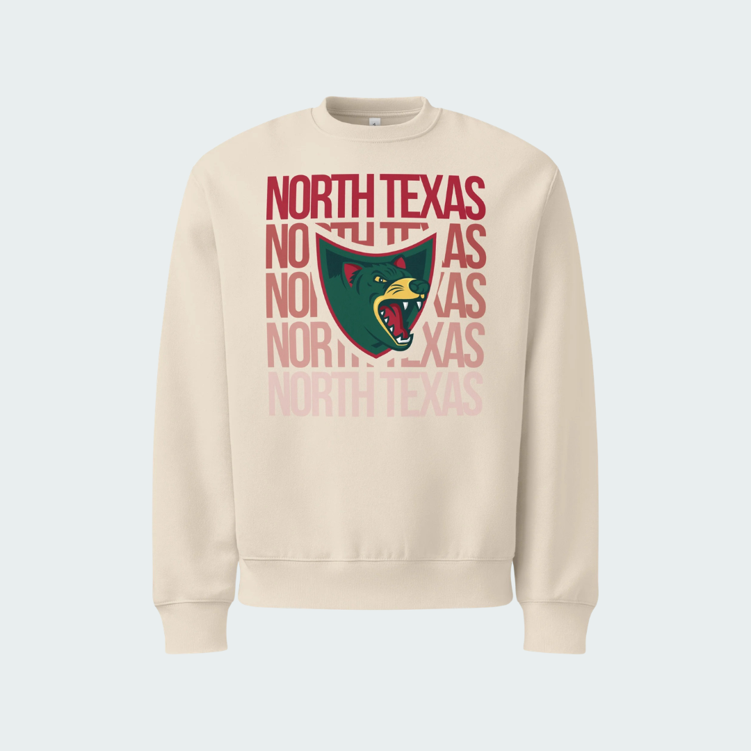 Oversized heavyweight sweatshirt