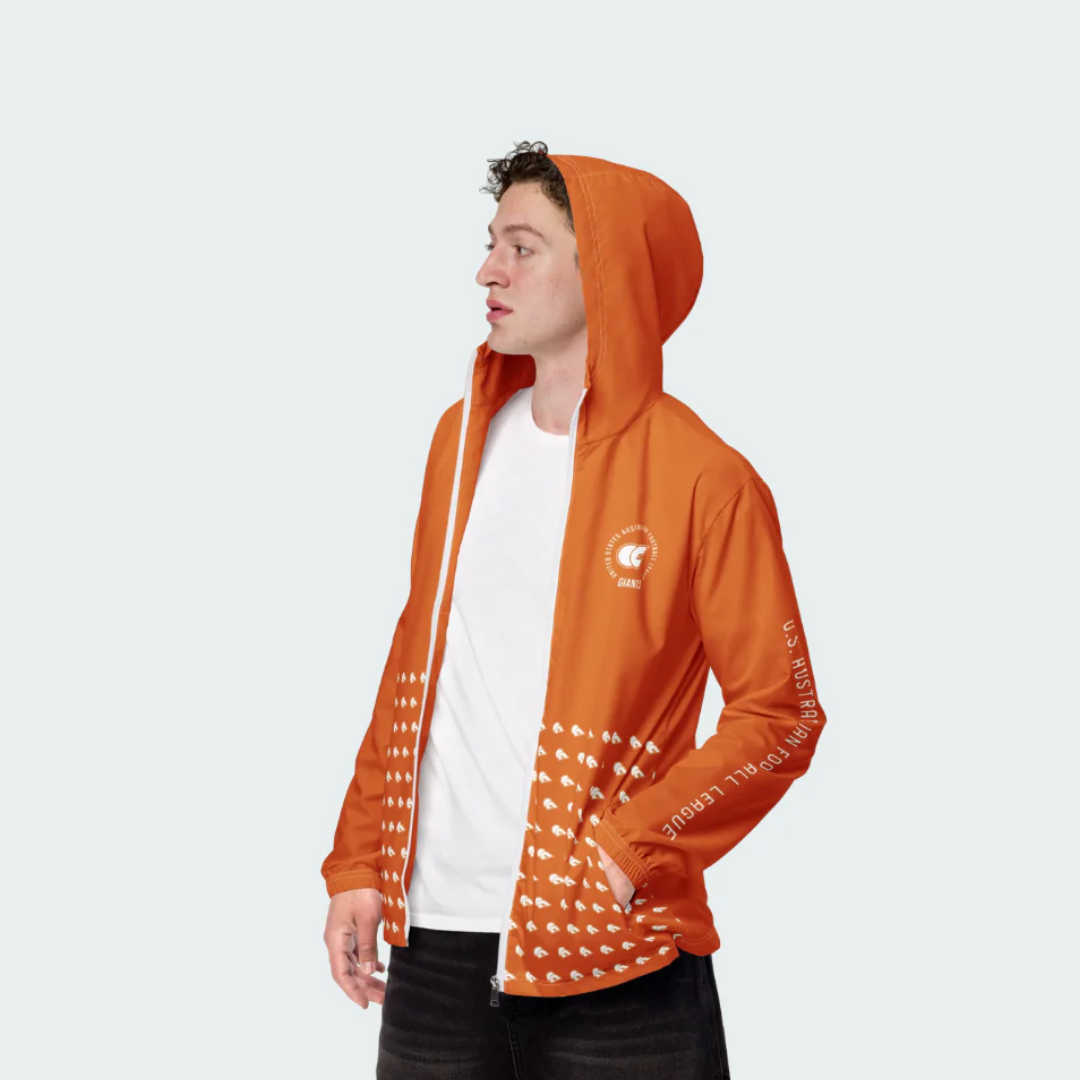 Men’s windbreaker Orange County