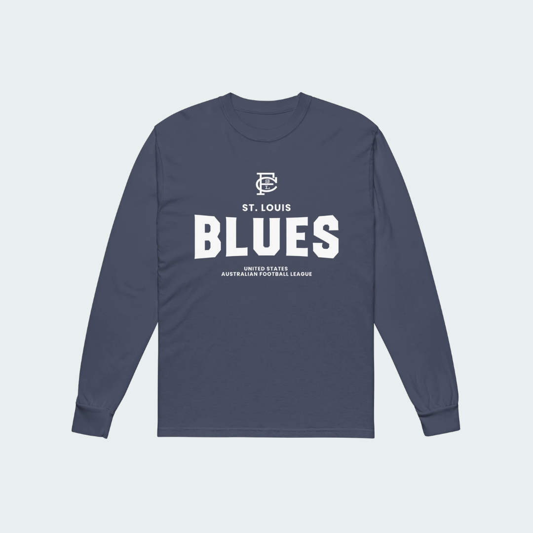 St. Louis Garment-dyed heavyweight long-sleeve shirt