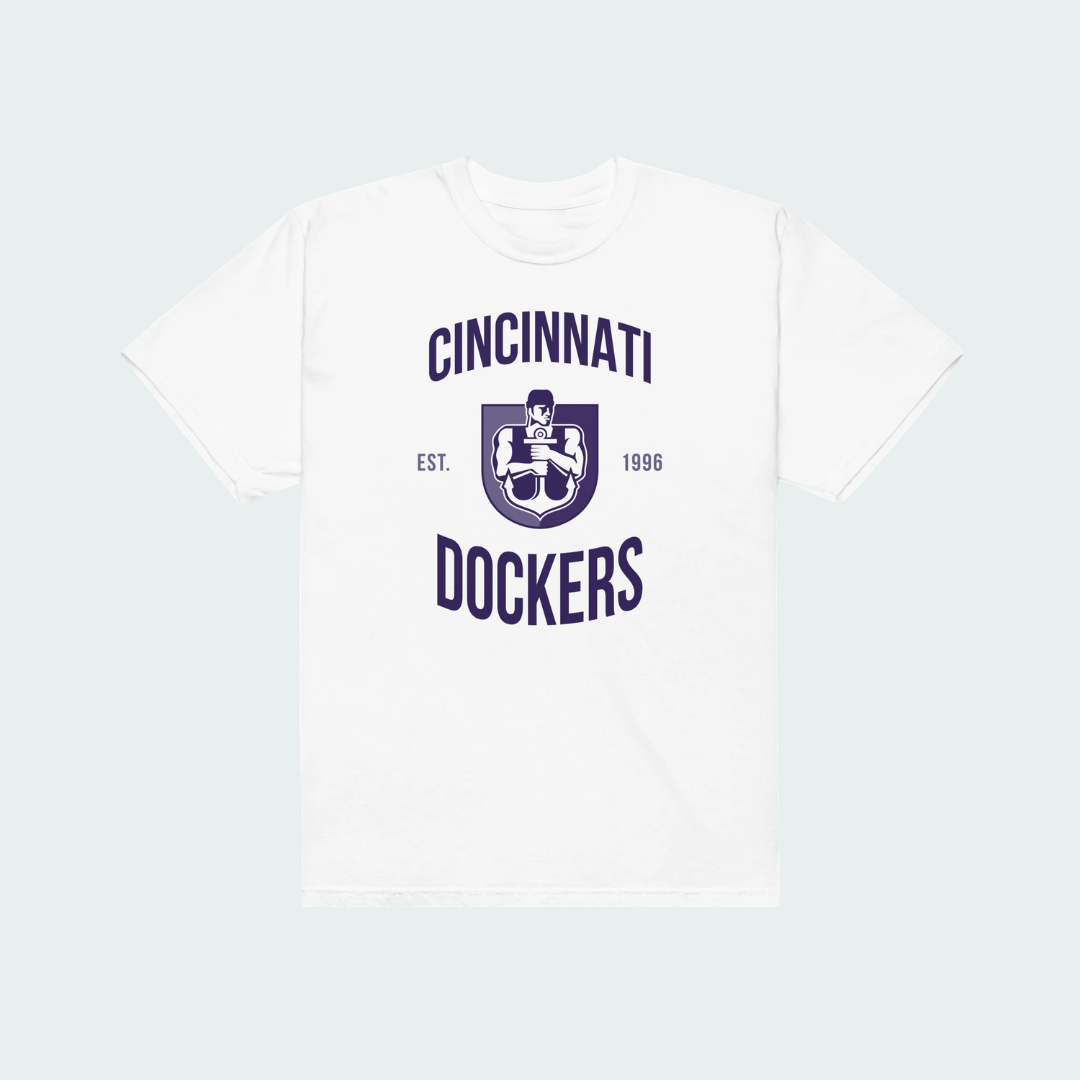 Unisex garment-dyed heavyweight t-shirt Cincinnati Logo