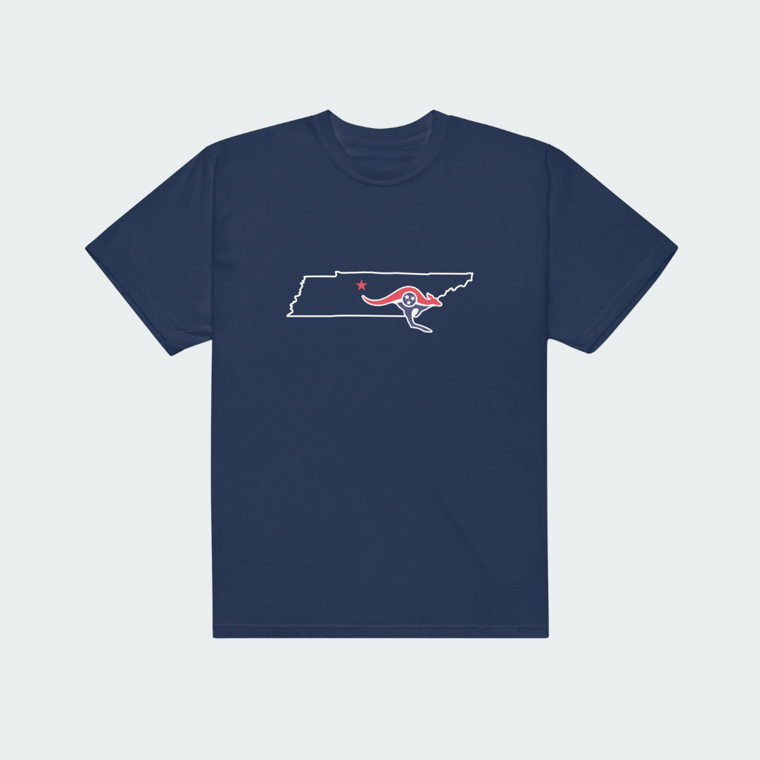 Unisex garment-dyed heavyweight t-shirt Nashville State