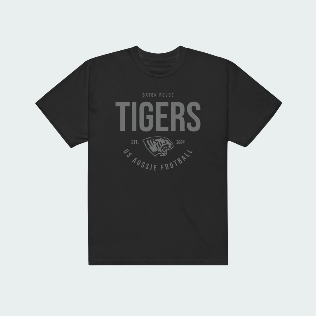 Unisex garment-dyed heavyweight t-shirt Baton Rouge Blackout