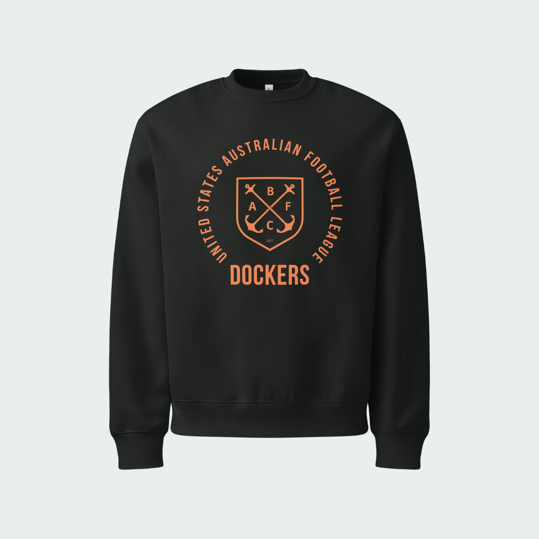 Oversized heavyweight sweatshirt