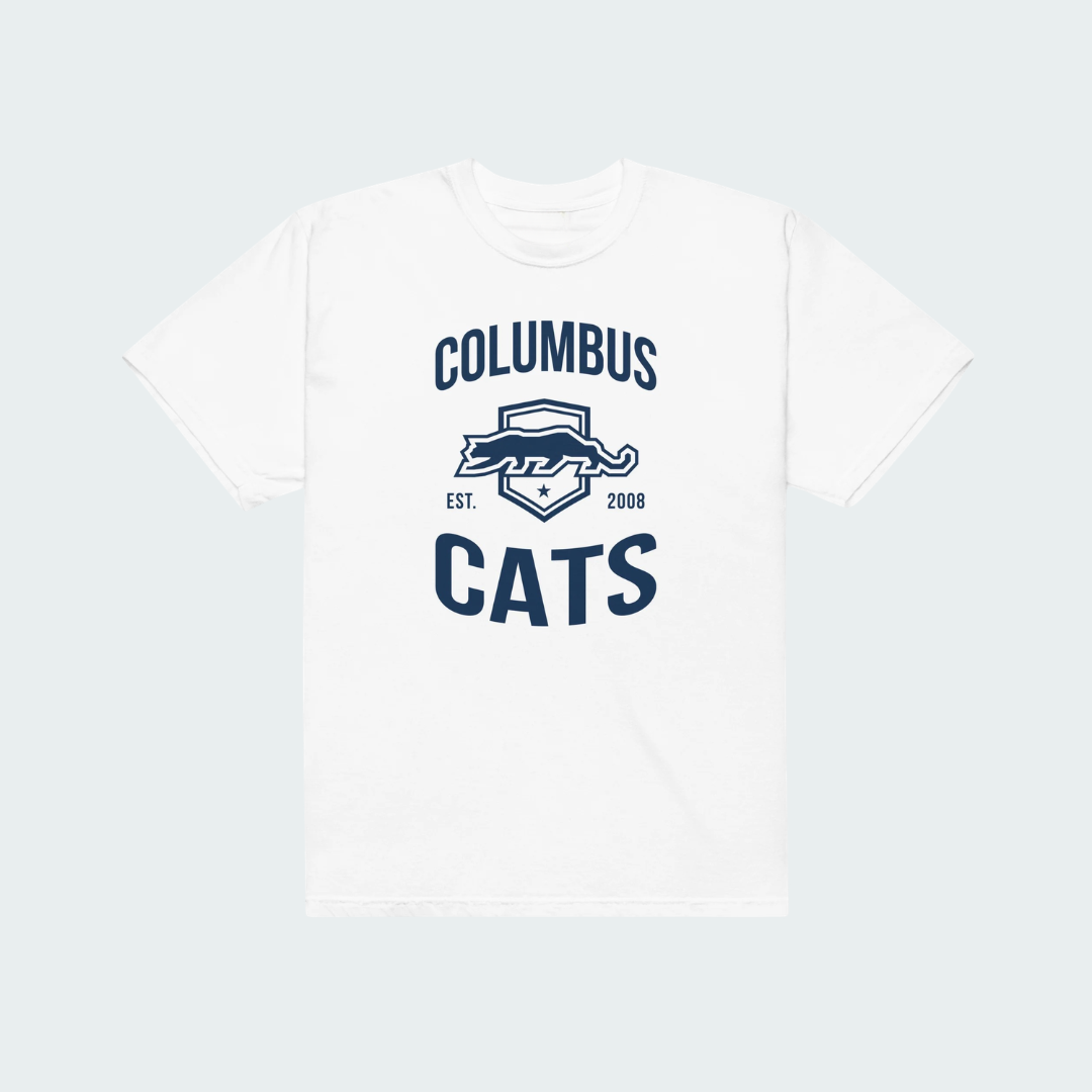 Unisex garment-dyed heavyweight t-shirt Columbus Logo