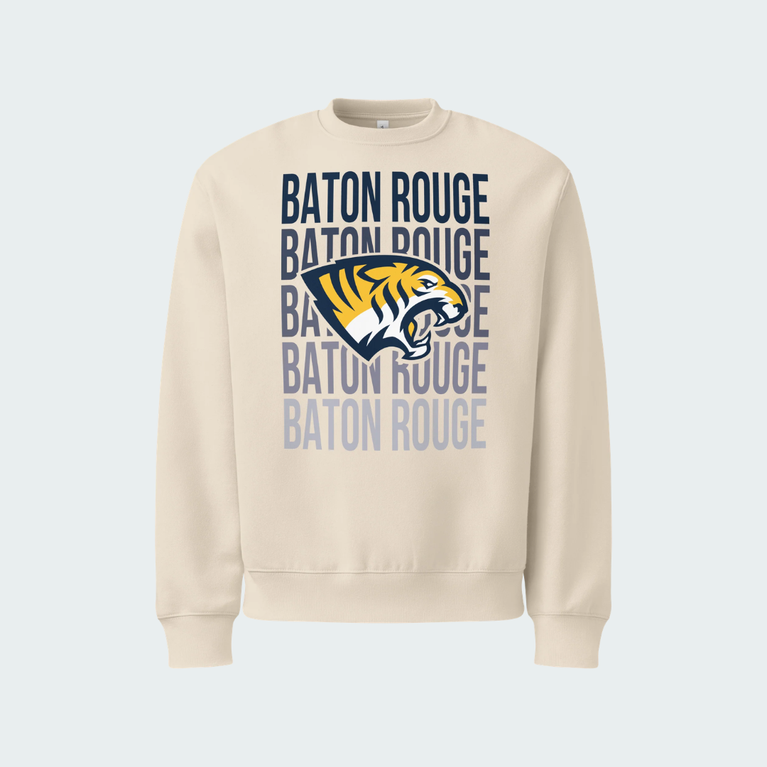 Oversized heavyweight sweatshirt
