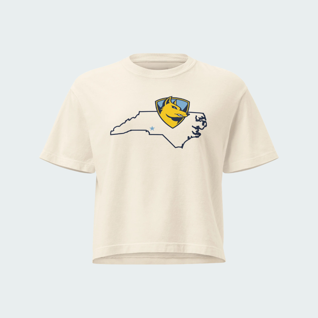 Women’s heavyweight boxy tee Charlotte