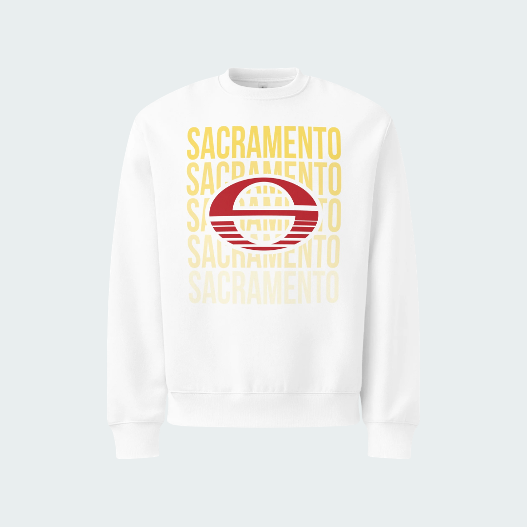 Oversized heavyweight sweatshirt