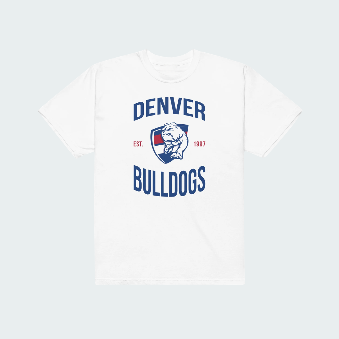 Unisex garment-dyed heavyweight t-shirt Denver Logo