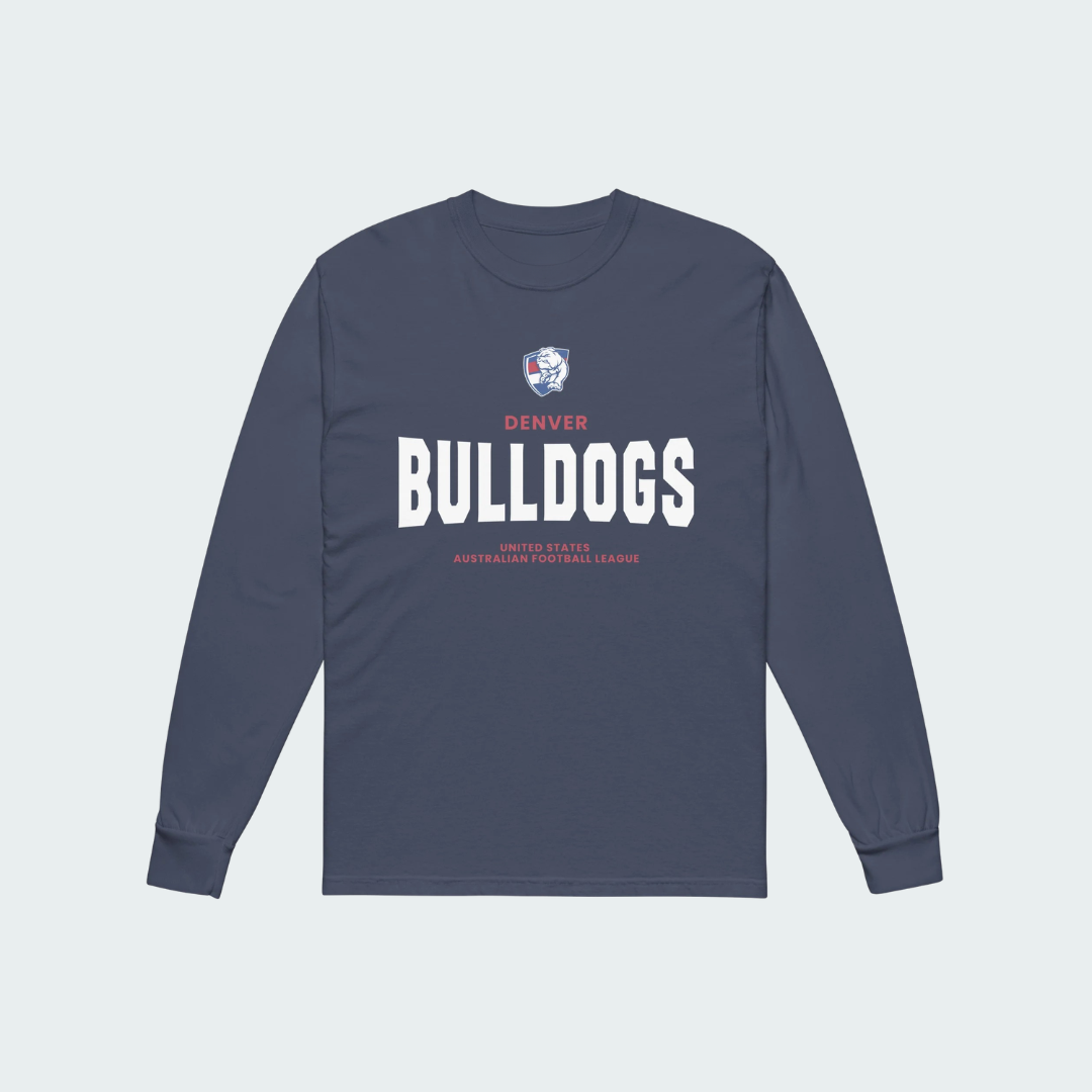 Garment-dyed heavyweight long-sleeve shirt Denver