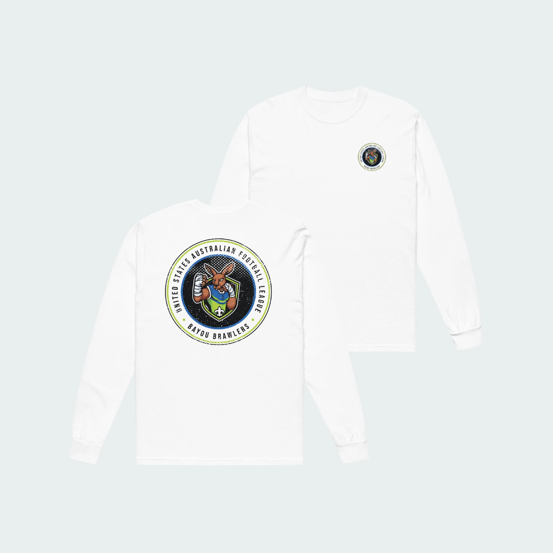 Garment-dyed heavyweight long-sleeve shirt Bayou