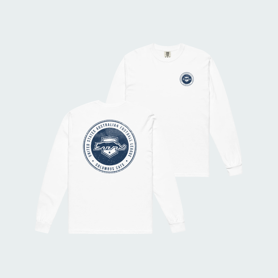 Garment-dyed heavyweight long-sleeve shirt Columbus Heritage