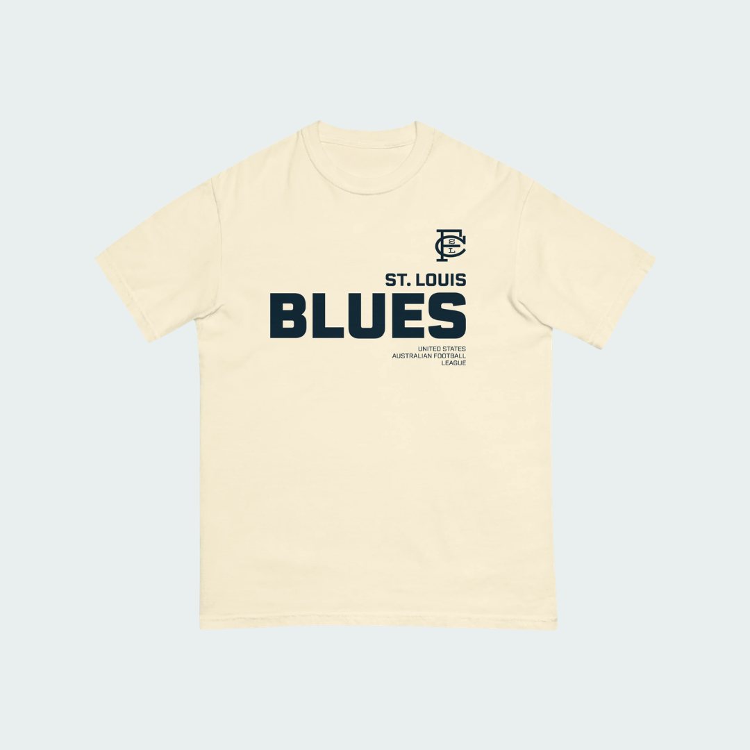 Unisex garment-dyed heavyweight t-shirt St. Louis Transport