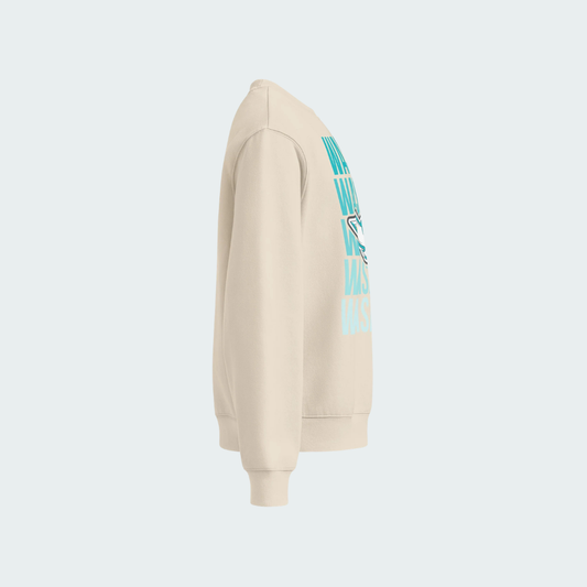 Oversized heavyweight sweatshirt Wasatch Fade