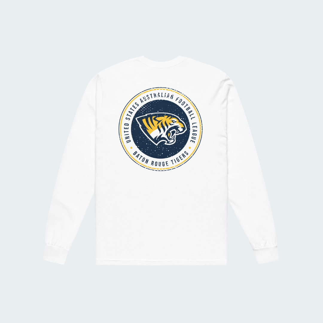 Garment-dyed heavyweight long-sleeve shirt