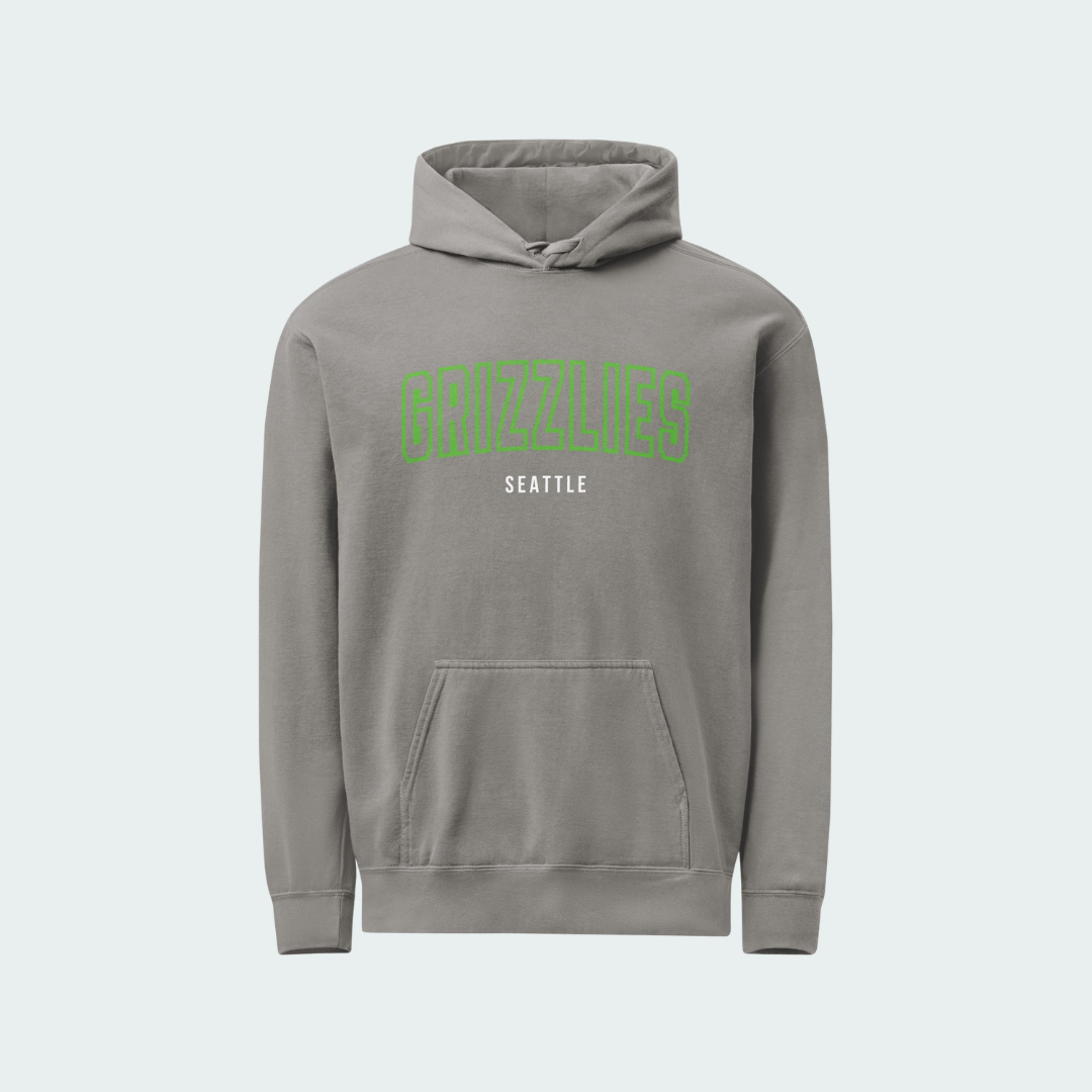 Unisex garment-dyed hoodie Seattle Hallow
