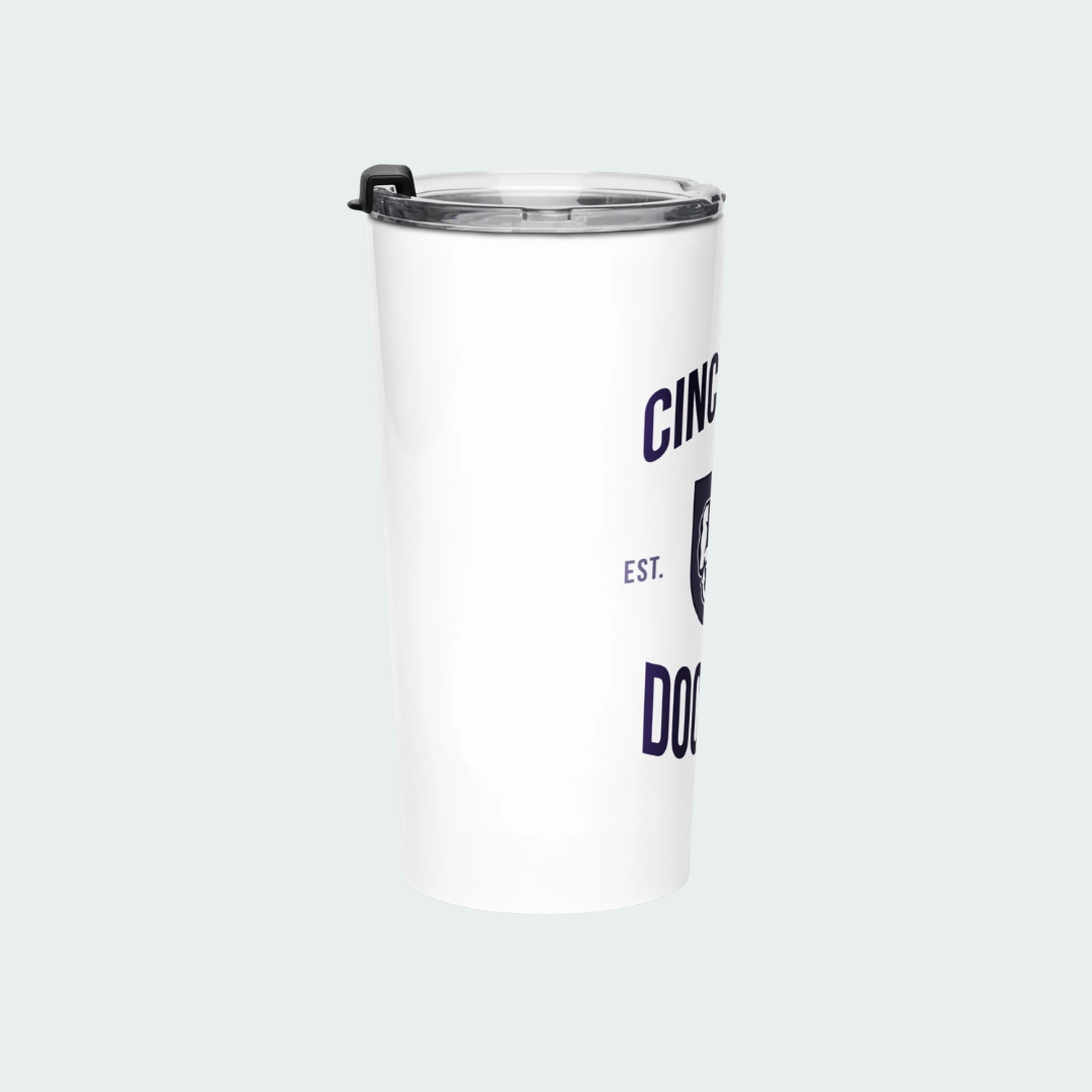 Cincinnati Tapered stainless steel tumbler