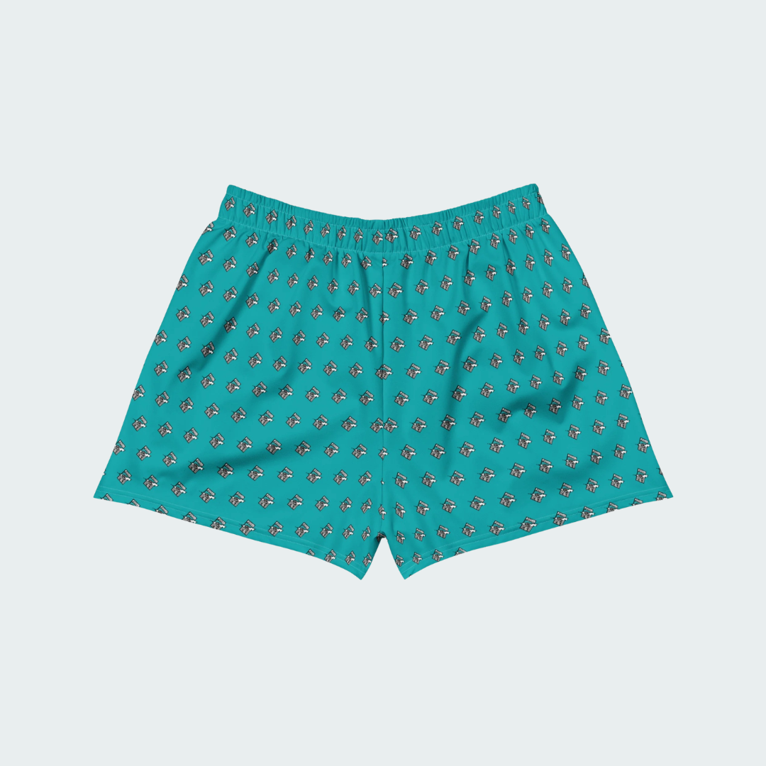 All-Over Print Unisex Athletic Shorts KC Checkered