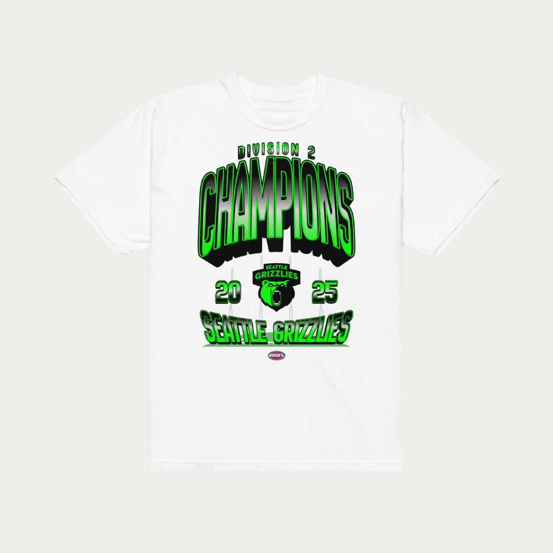 Seattle Grizzlies Championship T-Shirt