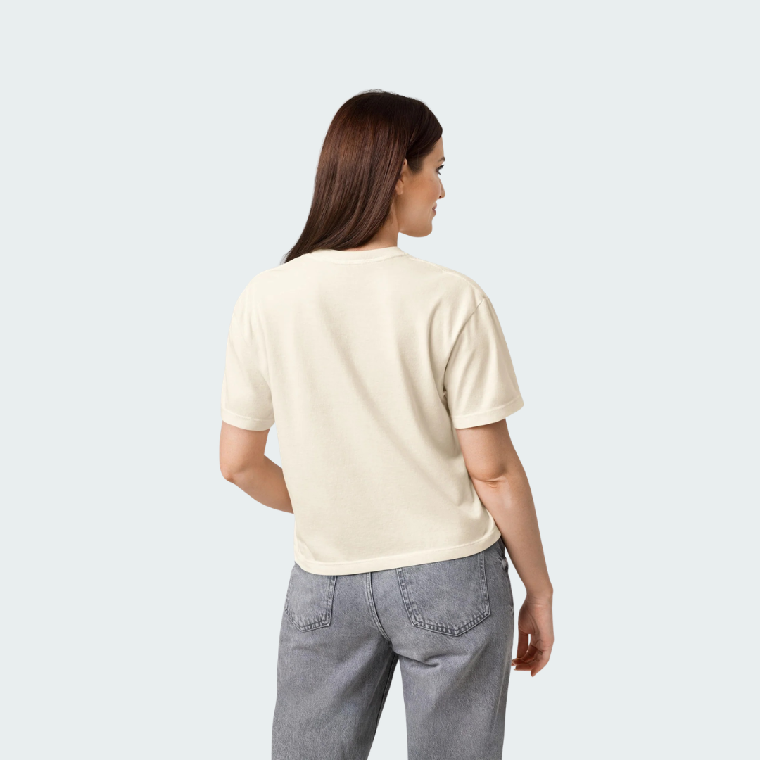Women’s heavyweight boxy tee