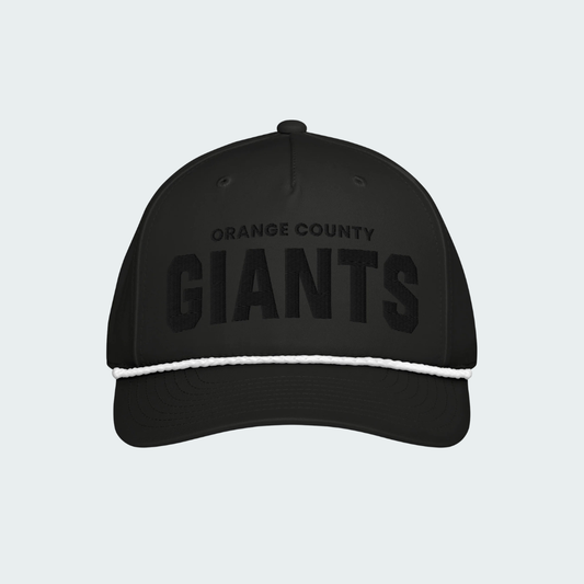 Classic rope cap Orange County Blackout