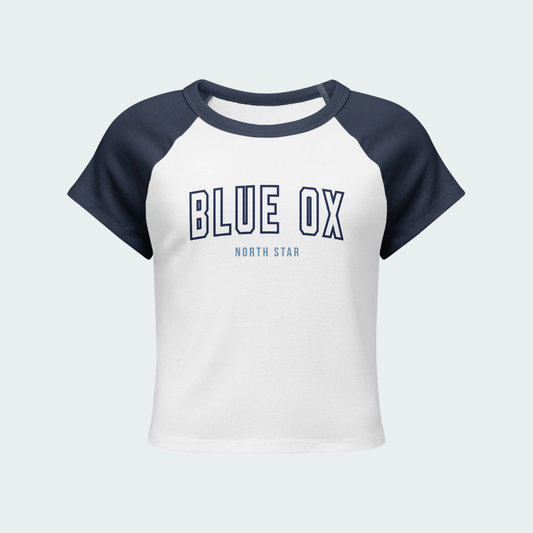 Women’s micro rib raglan baby tee North Star