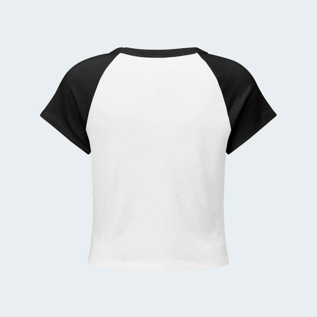 Women’s micro rib raglan baby tee Seattle