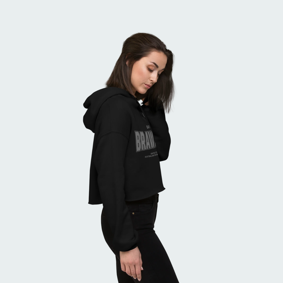 Crop Hoodie Bayou Blackout