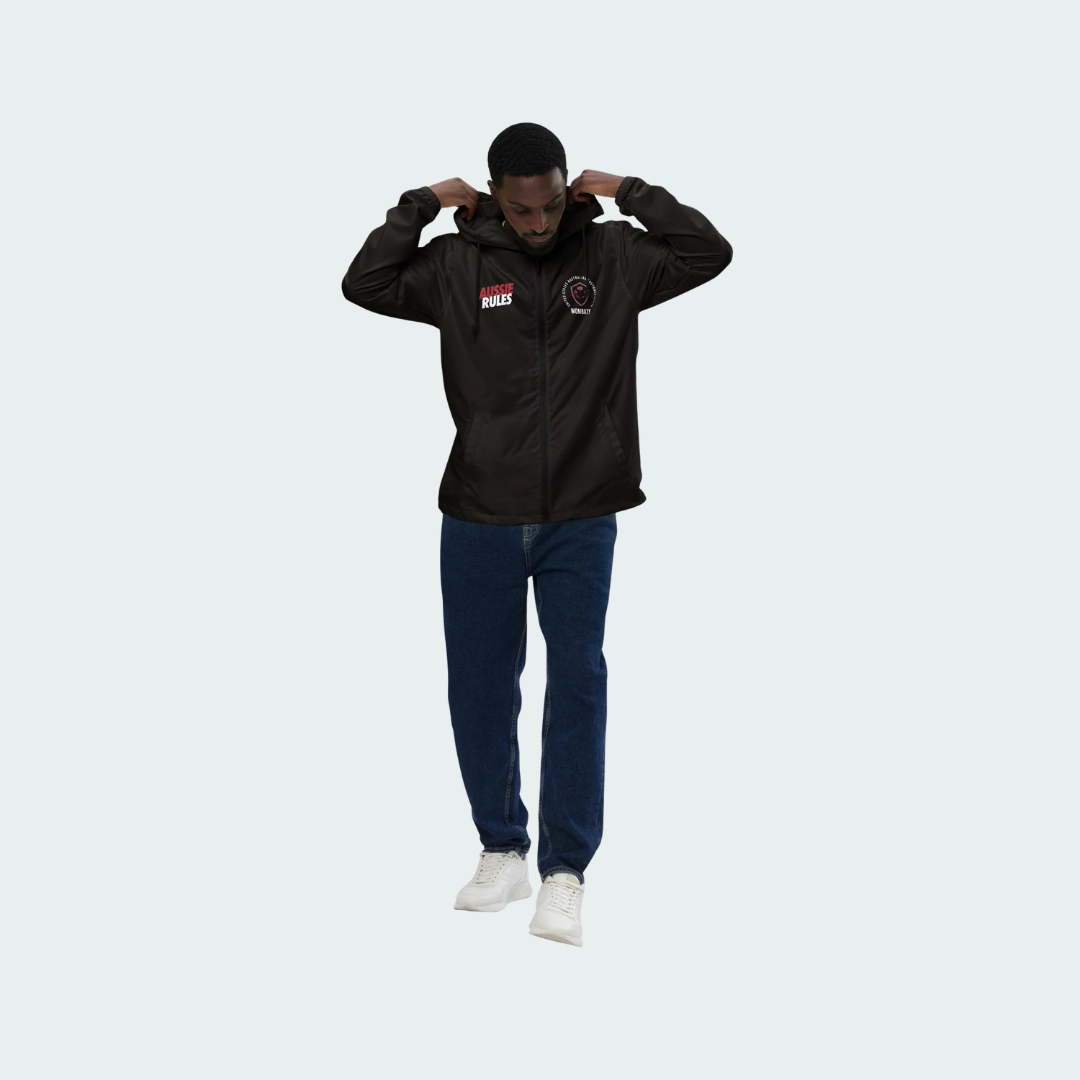Unisex lightweight zip up windbreaker