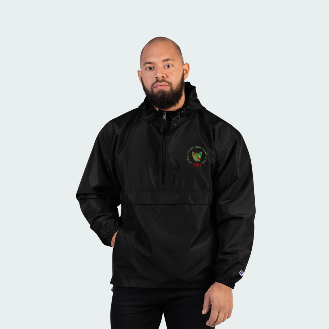 Embroidered Champion Packable Jacket North Texas