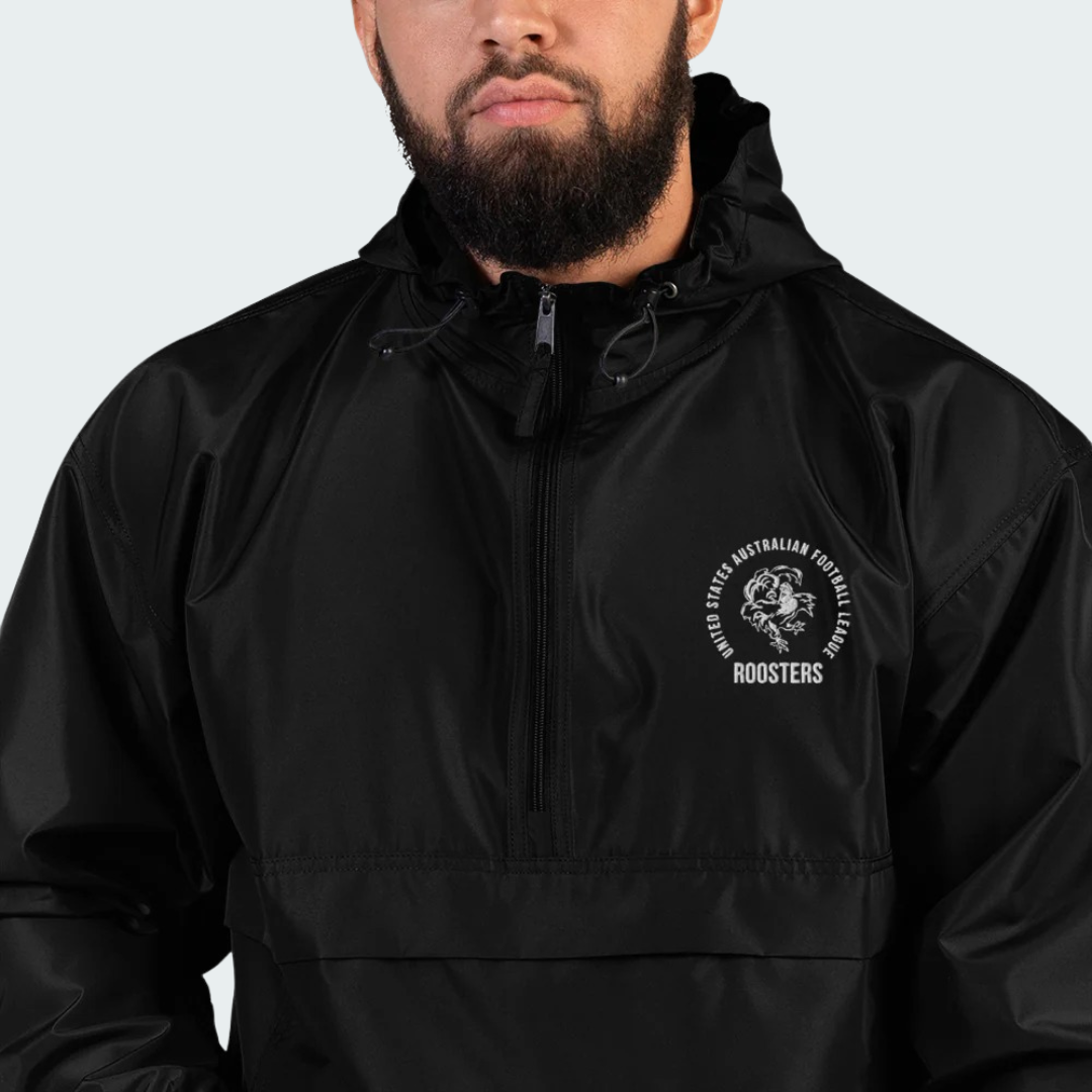 Embroidered Champion Packable Jacket Des Moines
