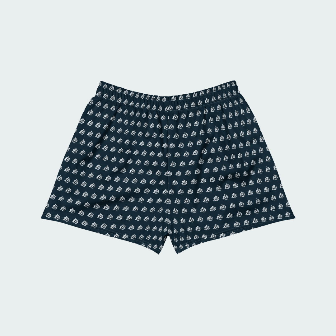 All-Over Print Unisex Athletic Shorts St. Louis Checkered
