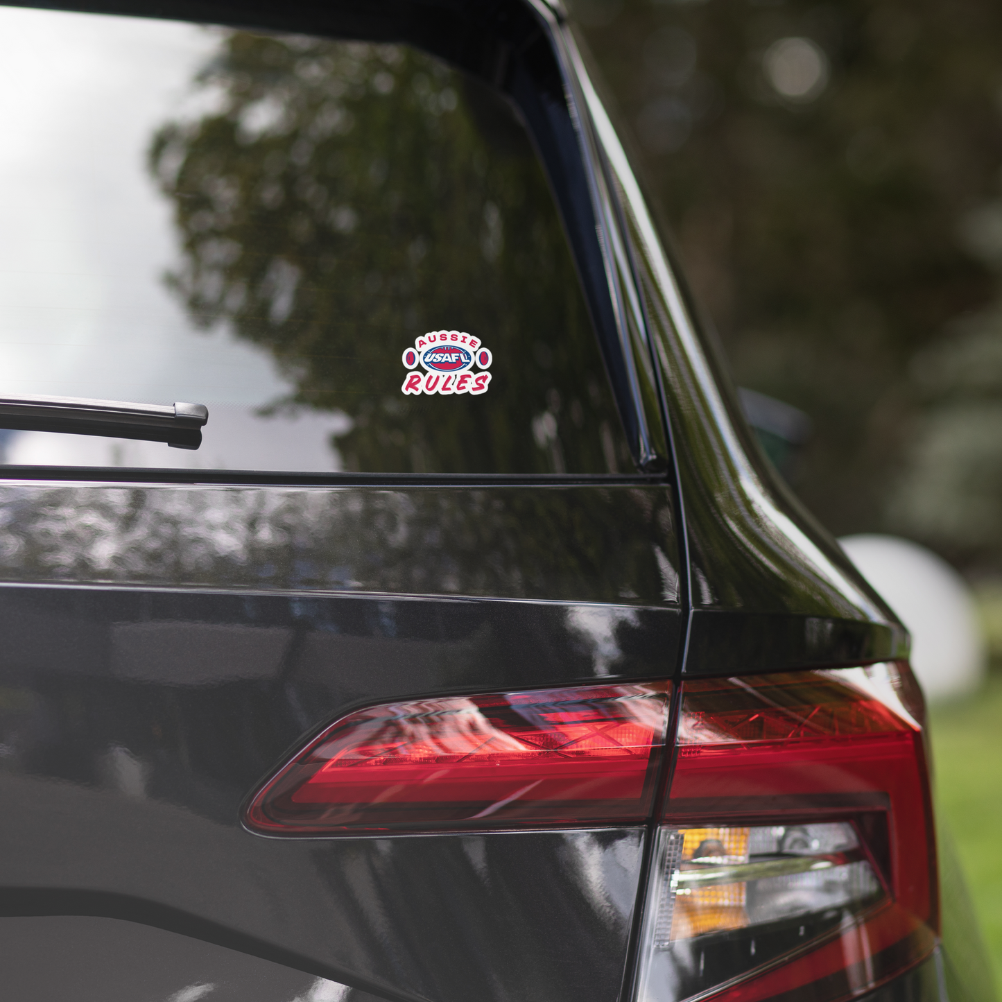 USAFL Aussie Rules Bubble-free stickers