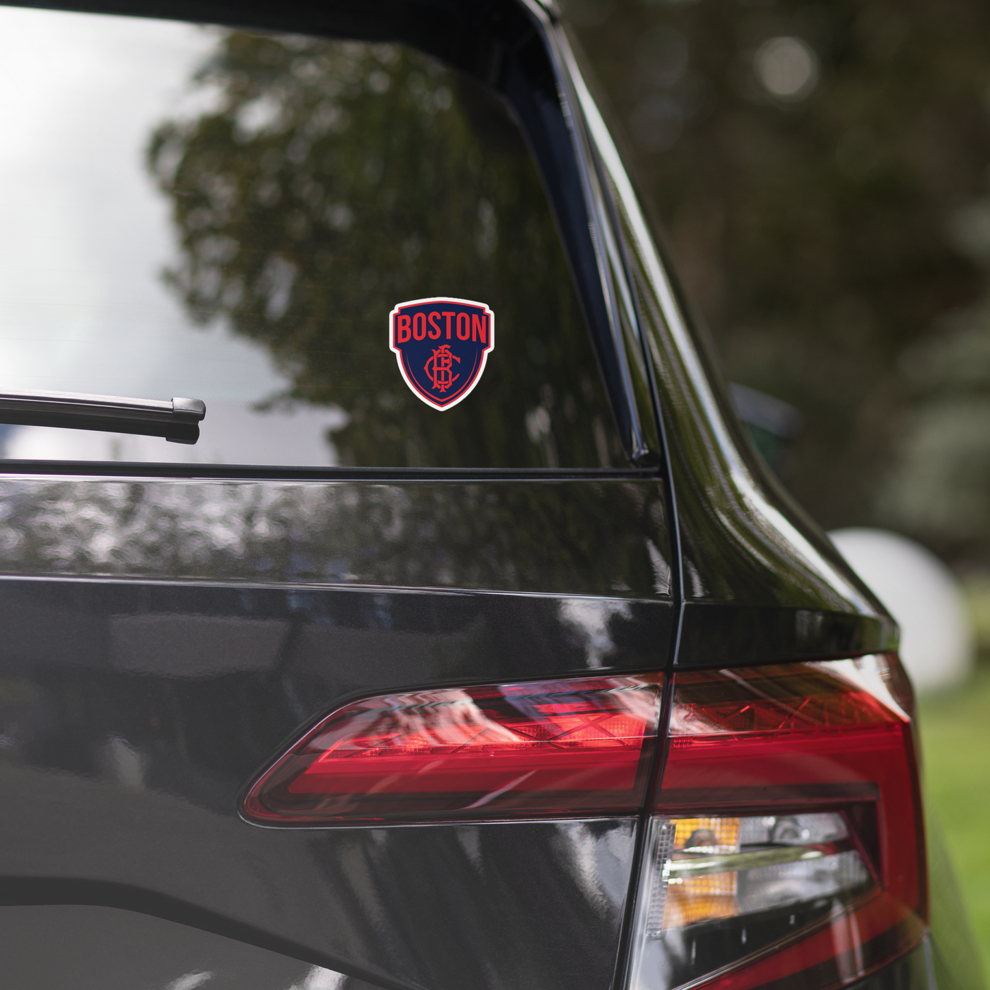 Boston Bubble-free stickers